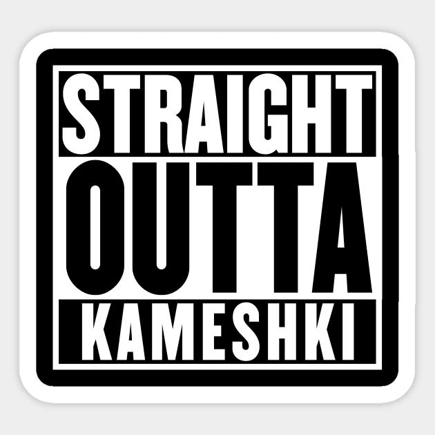 Kameshki Battle Royale T-shirt Sticker by mangobanana